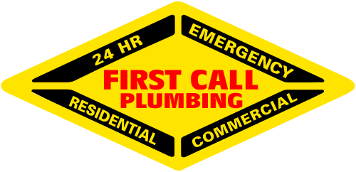 first call plumbing yellow logo first call plumbing yellow logo